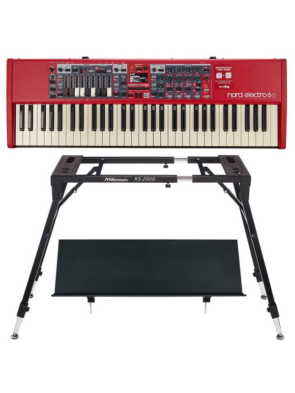 Clavia Nord Electro 6D 61 Stand Bundle