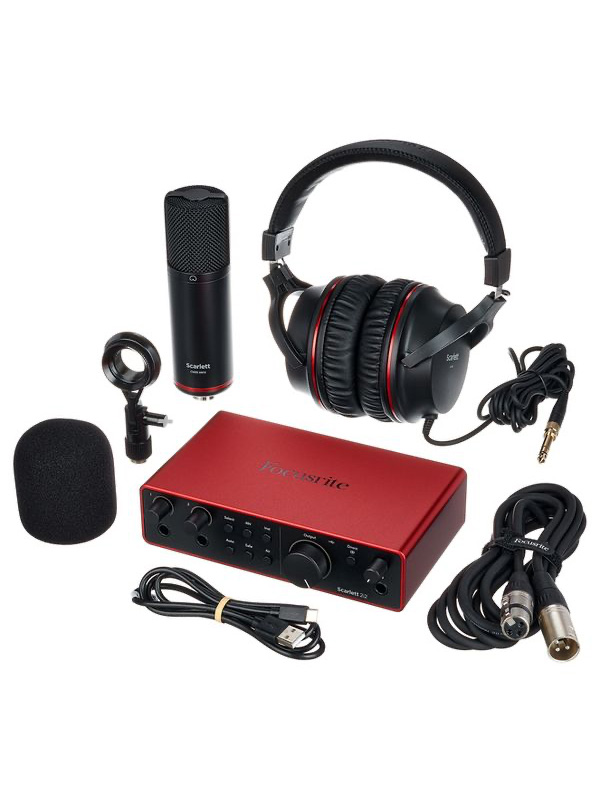 Focusrite Scarlett 2i2 Studio 4th Gen