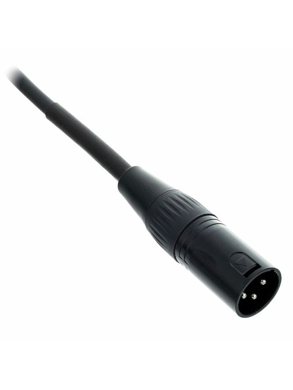 Pro sssnake XLR 3 pin Male - XLR 3 pin female cable Black 10 M